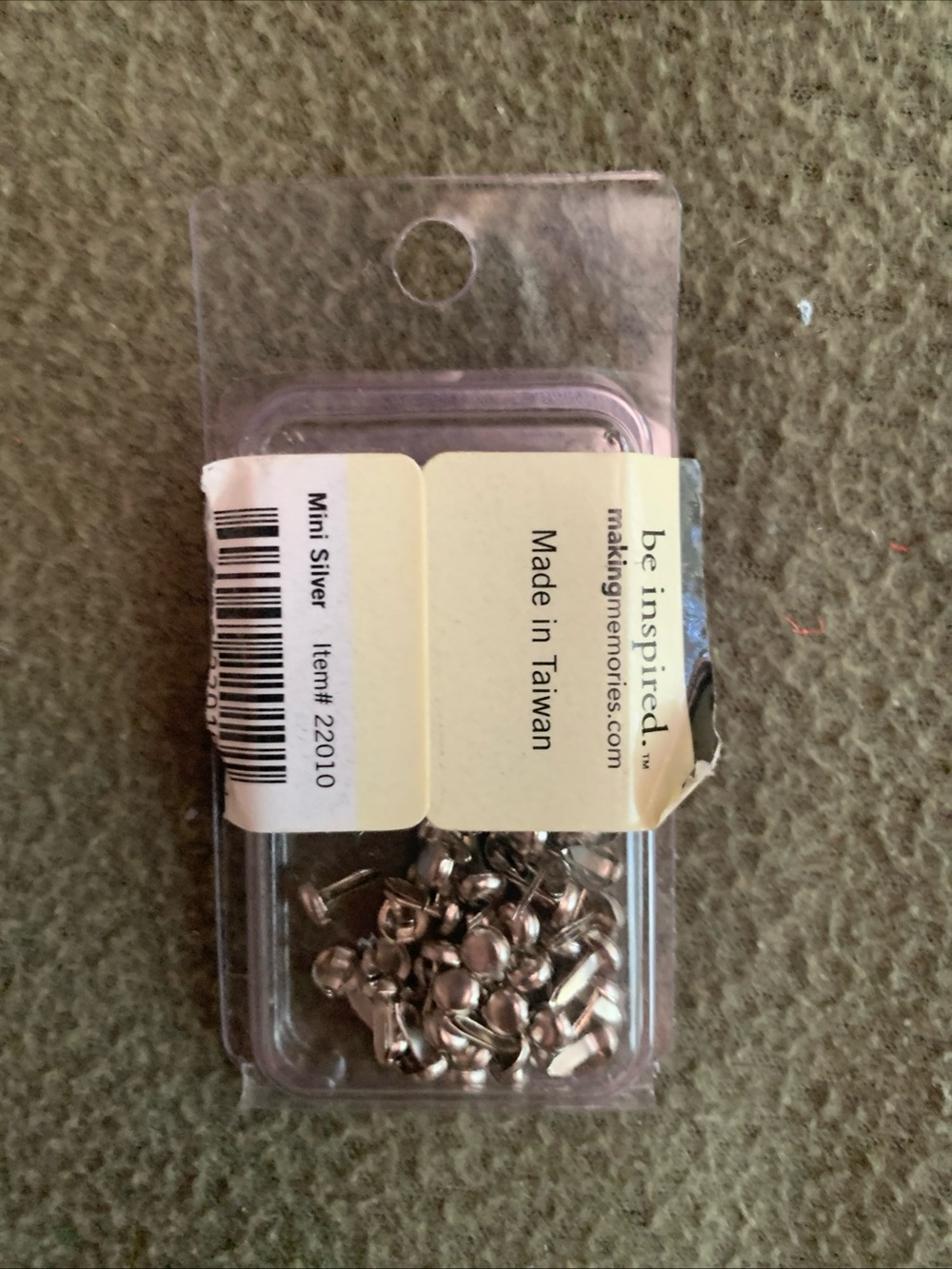 Jo-Ann Scrap Essentials sealed and open letters. Making Memories brads. - Picture 15 of 15